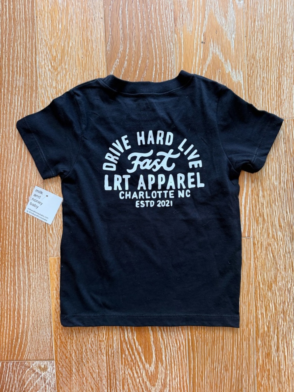 NWT lBlack 'Drive Hard Live Fast' Graphic Tee -